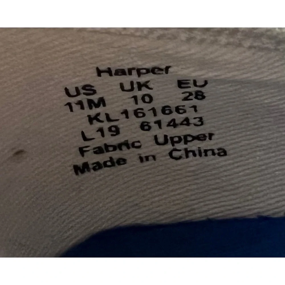 Keds Harper Rainbow Stripe Mary Jane Sneakers White Girls 11M KL161661 Heart